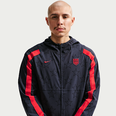 フラム　07　デンプシー　ユニフォーム　XXL　NIKE　ナイキ　ストライプ　赤 USMNT Energy Men's Nike Dri-FIT Football Woven Jacket. Nike CA